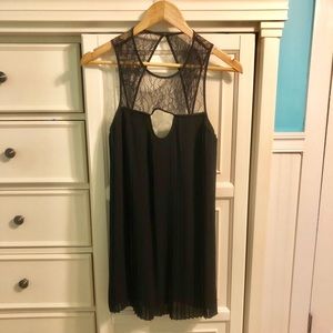 BCBG Generation Black Keyhole Dress